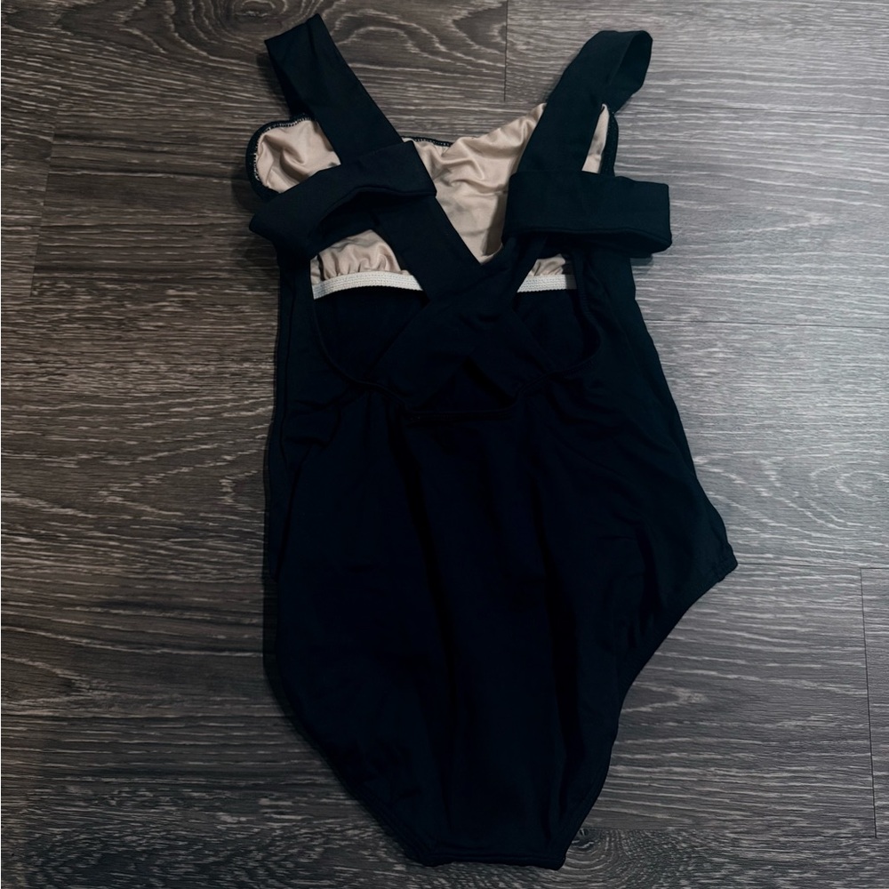 Black Ballet Leotard (Adult Small) - Picture 2 of 2